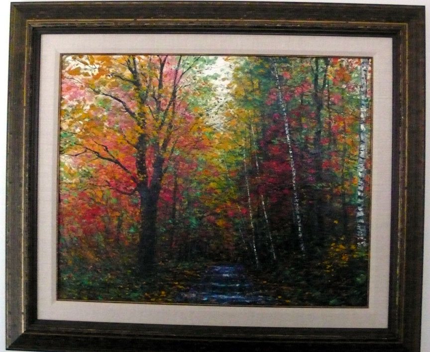 Herndon Fine Art offers authenticated James Scoppettone fine art, including rare hand-signed limited edition serigraphs, Impressionist oil paintings, and embellished canvases.