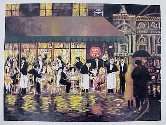 Herndon Fine Art offers authenticated Guy Buffet fine art, including rare hand-signed limited edition lithographs, whimsical French bistro oil paintings, and culinary masterworks.