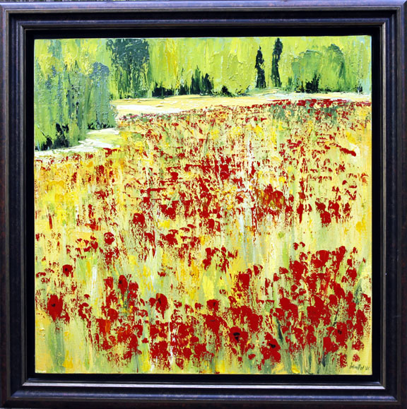 Herndon Fine Art offers authenticated JalinePol fine art, including rare hand-signed limited edition prints, French impressionist palette-knife oil paintings, and embellished canvases.