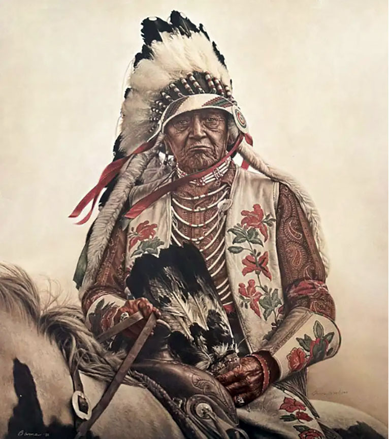 Herndon Fine Art offers authenticated James Bama fine art, including rare hand-signed limited edition prints, Western realism lithographs, and original oil paintings.