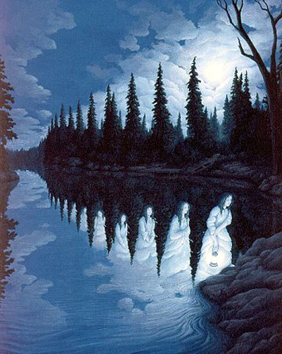 Herndon Fine Art offers authenticated Rob Gonsalves fine art, including rare hand-signed limited edition canvas giclées, Magical Realism oil paintings, and surrealist illusion masterworks.