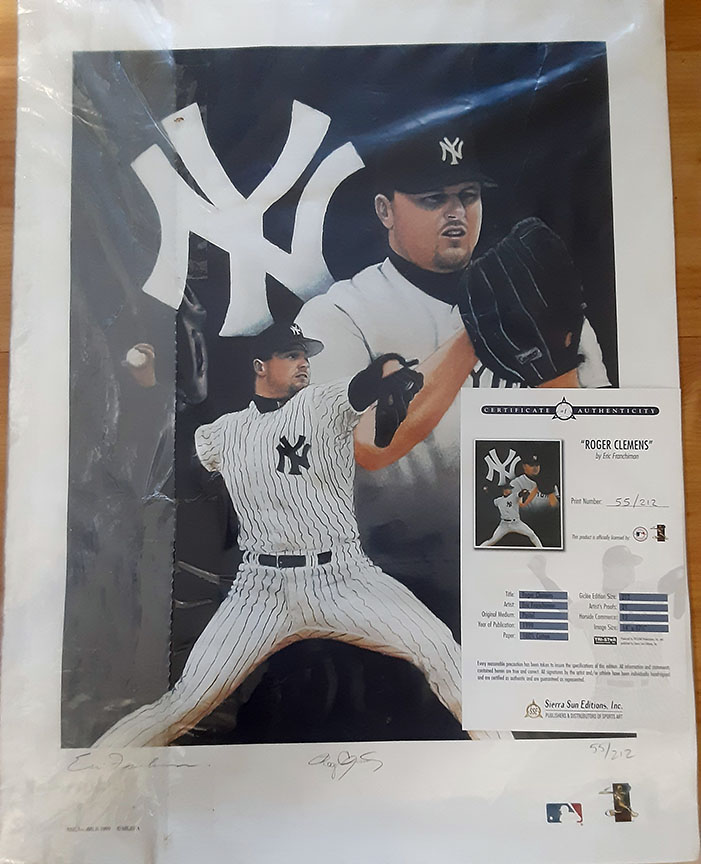 Herndon Fine Art offers authenticated Eric Franchimon fine art, including rare hand-signed sports lithographs, limited edition player graphics, and fine art collectibles.