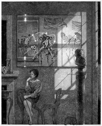 Herndon Fine Art offers authenticated Peter Milton fine art, including rare hand-signed limited edition etchings, engravings, light-sensitive resist intaglios, and surrealist prints.