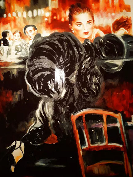 Herndon Fine Art offers authenticated Joanna Zjawinska fine art, including rare hand-signed limited edition serigraphs, theatrical watercolor paintings, and glamorous Art Deco masterworks.
