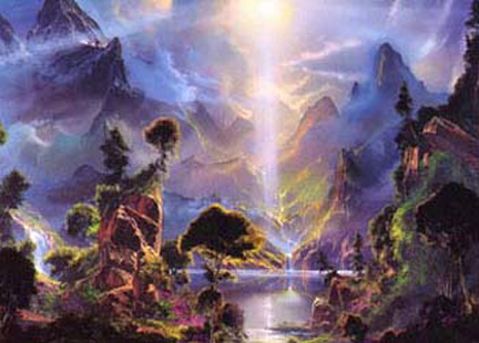 Herndon Fine Art offers authenticated Dale Terbush fine art, including rare hand-signed limited edition giclées, vibrant dramatic landscape acrylics, and visionary luminist masterworks.