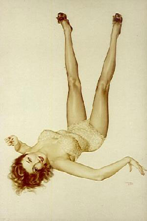 Herndon Fine Art offers authenticated Alberto Vargas fine art, including rare hand-signed limited edition serigraphs, iconic WWII Varga Girl watercolors, and glamour pin-up masterworks.