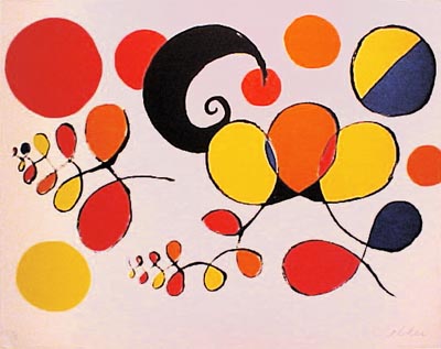 Herndon Fine Art offers authenticated Alexander Calder fine art, including rare hand-signed lithographs, gouache paintings, and iconic kinetic sculptures.