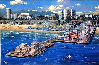 Herndon Fine Art offers authenticated Alexander Chen fine art, including rare hand-signed limited edition serigraphs, panoramic urban hyper-realist oil paintings, and cityscapes.