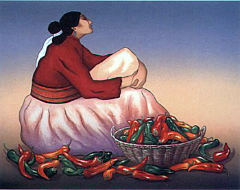Herndon Fine Art offers authenticated R.C. Gorman fine art, including rare hand-pulled lithographs, original drawings, and bronze sculptures.