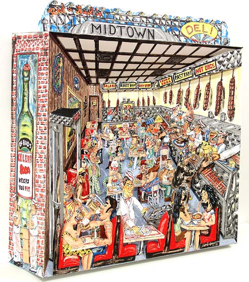 Herndon Fine Art offers authenticated Red Grooms' fine art, including rare hand-signed pop-up lithographs, 3D sculpto-pictoramas, and energetic Pop Art graphics.
