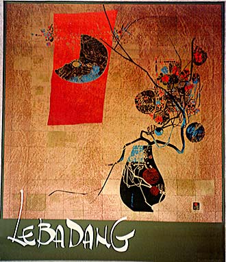 Herndon Fine Art offers authenticated Lebadang fine art, including rare hand-signed limited edition lithographs, cast paper "Espaces" reliefs, and mixed-media abstract paintings.