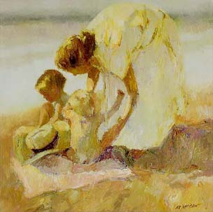 Herndon Fine Art offers authenticated Dan McCaw fine art, including rare hand-signed limited edition serigraphs, original oil paintings on canvas, and expressive impressionist figurative works.
