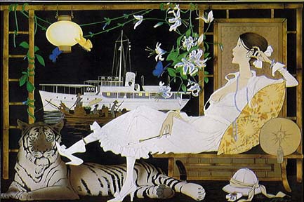 Herndon Fine Art offers authenticated Philippe Noyer fine art, including rare hand-signed limited edition lithographs, vintage Art Deco posters, and surrealist original oil paintings.
