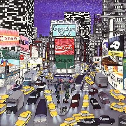 Herndon Fine Art offers authenticated Linnea Pergola fine art, including rare hand-signed limited edition serigraphs, urban cityscape silks, and whimsical mixed-media sculptures.