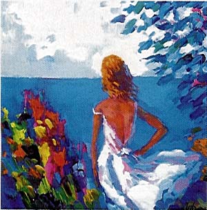Herndon Fine Art offers authenticated Nicola Simbari fine art, including rare hand-signed limited edition retablos, Mediterranean Impressionist oil paintings, and fine art serigraphs.