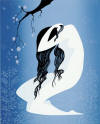 eyvind earle Figure in Blue Grays