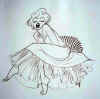 hirschfeld marilyn monroe