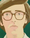 Alex Katz Portrait of a Poet Kenneth Koch