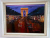 mark king original painting oil on canvas Champs Elysees