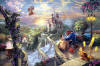 kinkade Beauty and the Beast Falling in Love