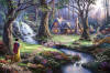 Kinkade Snow White Discovers the Cottage