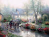 thomas kinkade Sunday Outing