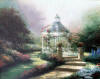 thomas kinkade The Hidden Gazebo