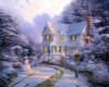 Kinkade The Night Before Christmas