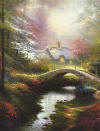 thomas kinkade brookside hideaway