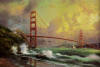 kinkade golden gate bridge san fransisco