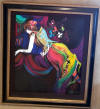 isaac maimon original painting paris nights