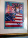 peter max God Bless America II