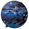 wyland dolphin moon